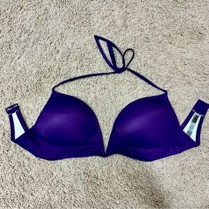 Deep V-Wire Bikini Top - size large